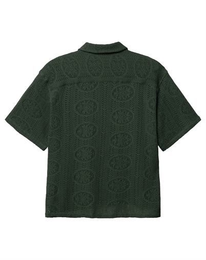 Woodbird - WBWang Strik Skjorte - Pine Green